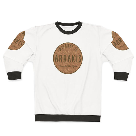Dune House Atreides Round Dark Pattern Sweatshirt