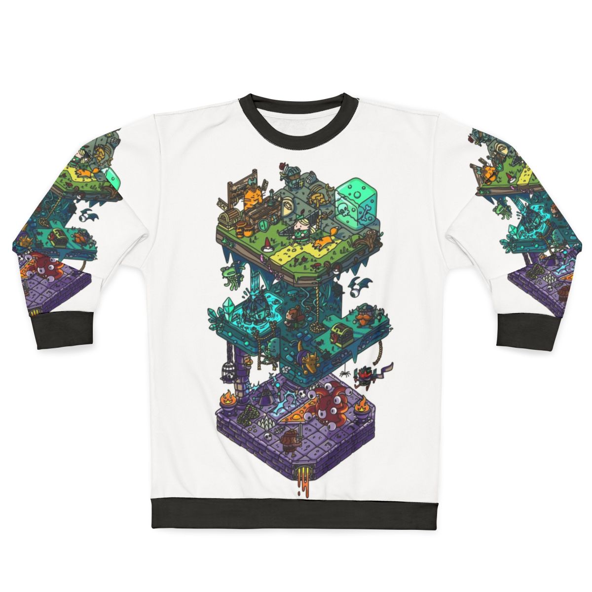 Dungeons and Isometric Dragons Sweatshirt