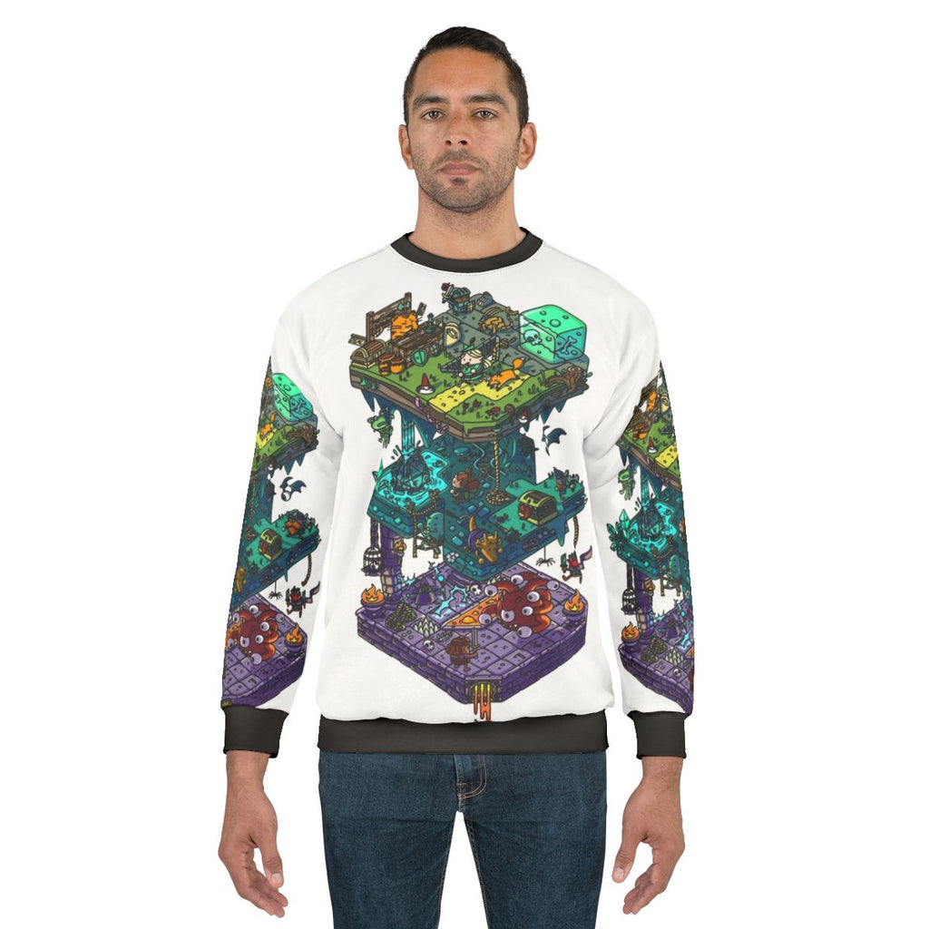 Dungeons and Isometric Dragons Sweatshirt