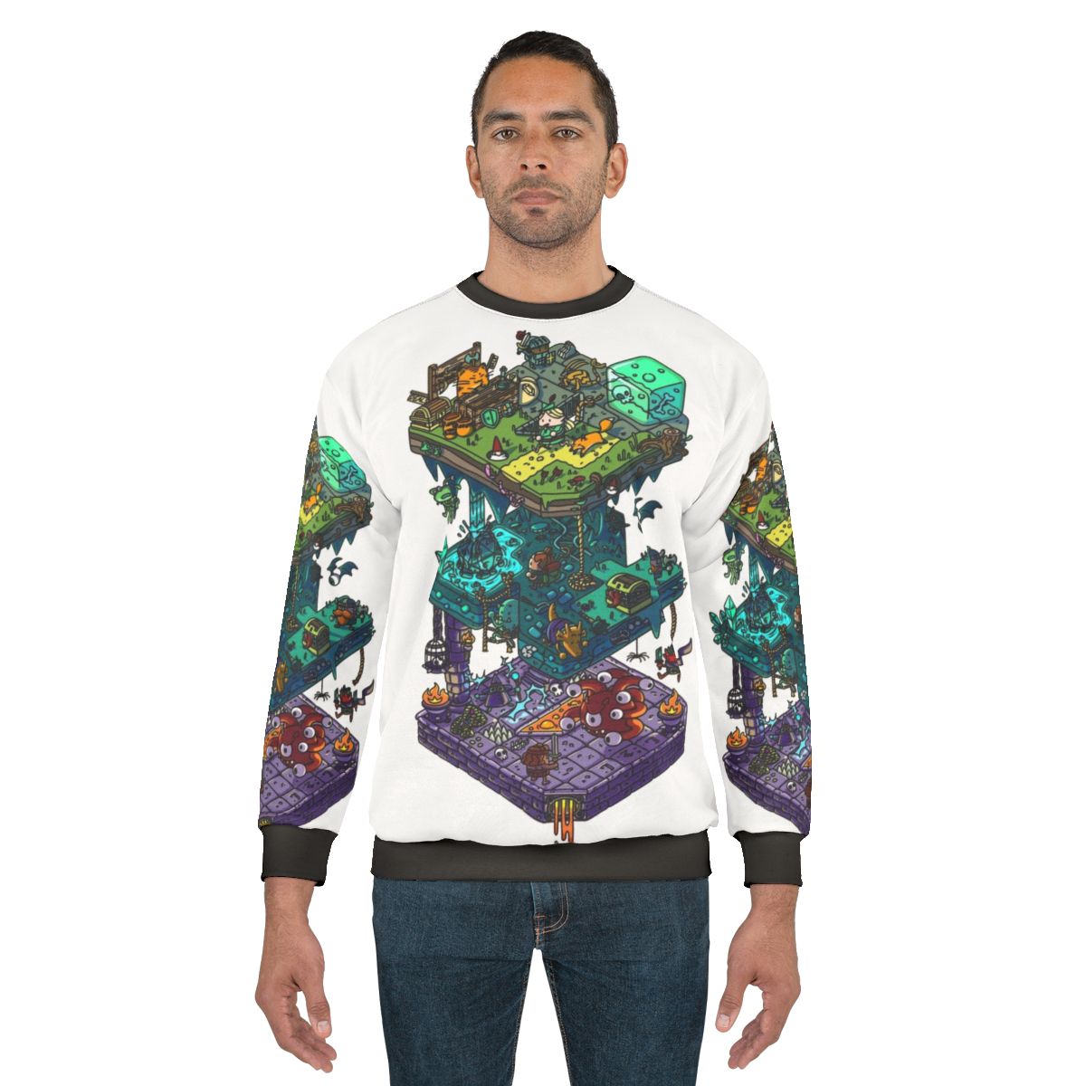 Dungeons and Isometric Dragons Sweatshirt
