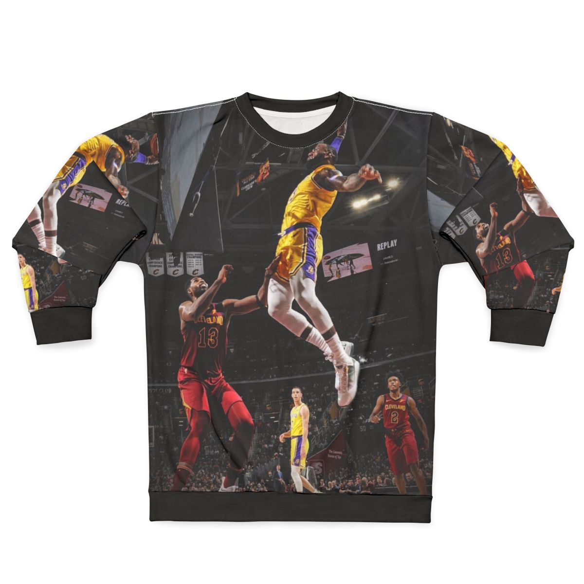 Dunk James High Basketball Sweatshirt