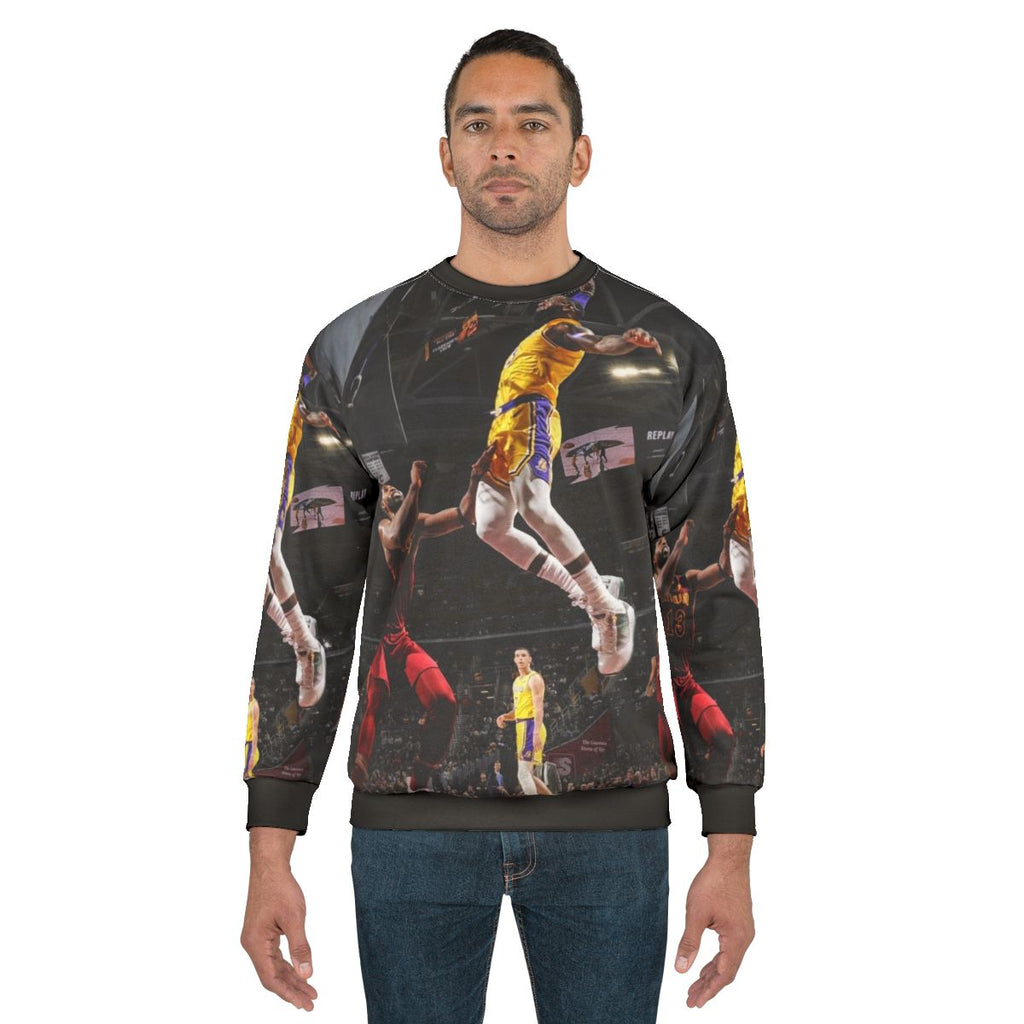 Dunk James High Basketball Sweatshirt