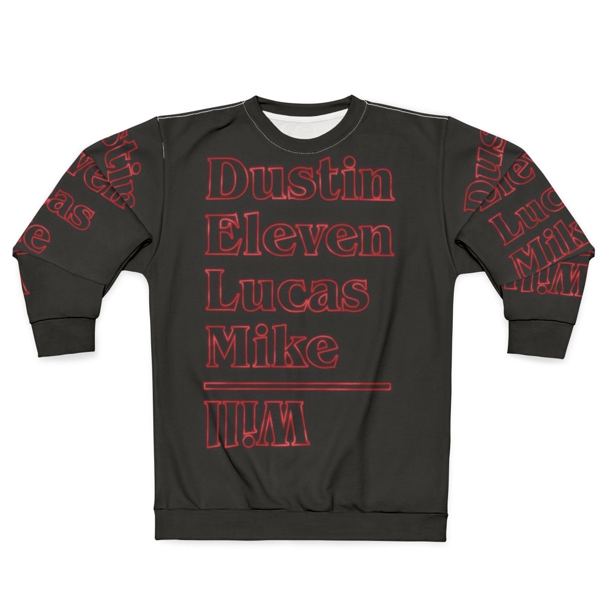 Retro Stranger Things Crew Neck Sweatshirt