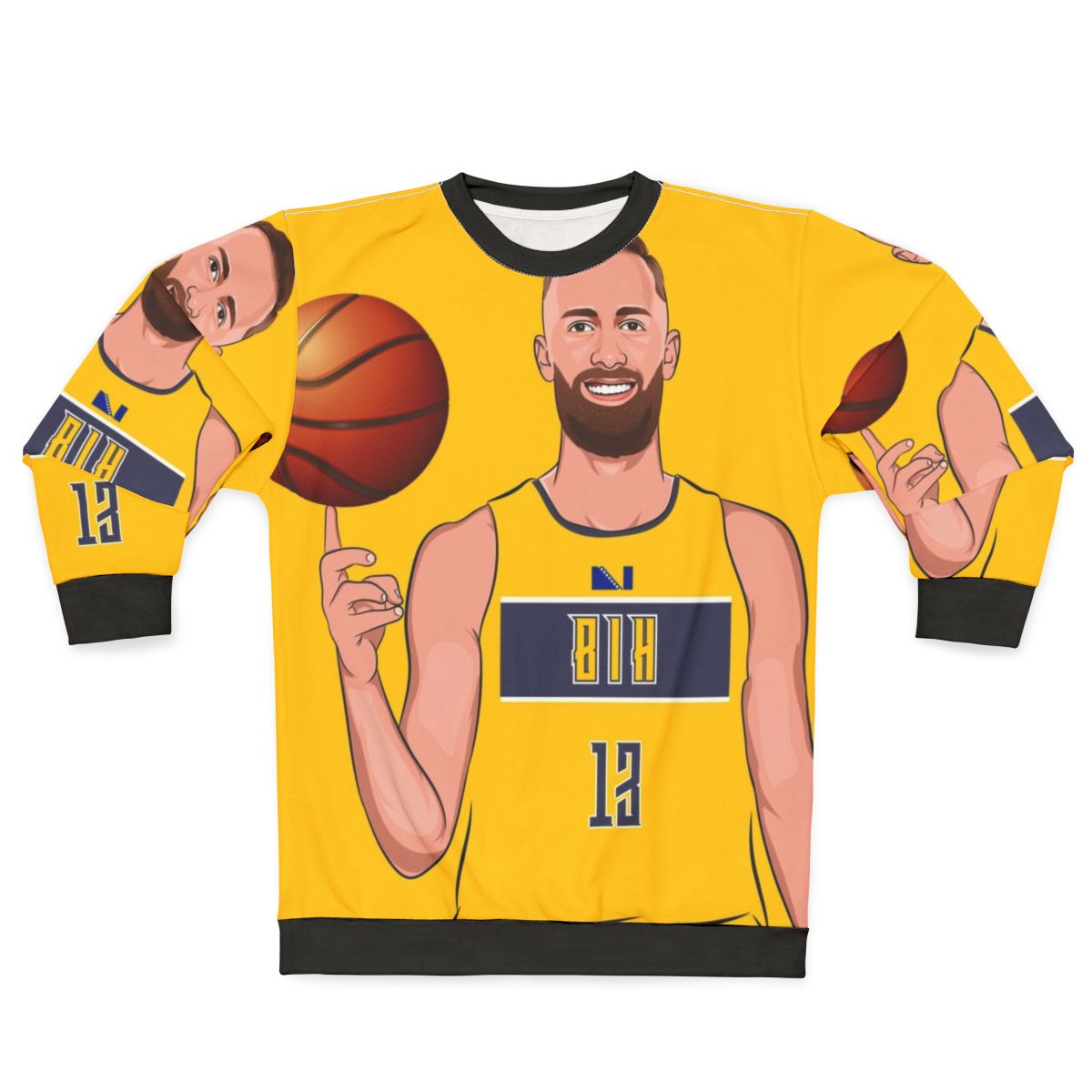 Dzanan Musa Basketball Player Sweatshirt