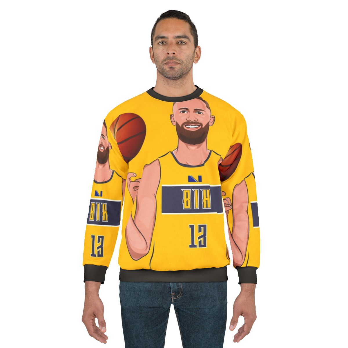 Dzanan Musa Basketball Player Sweatshirt