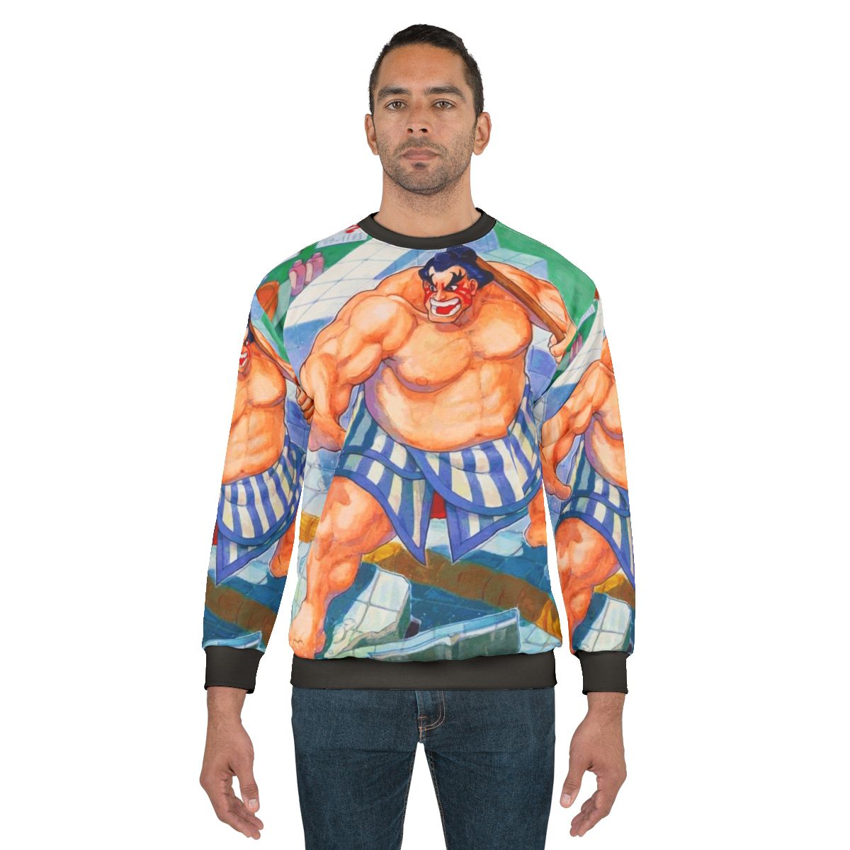 Retro E Honda Street Fighter Sweatshirt