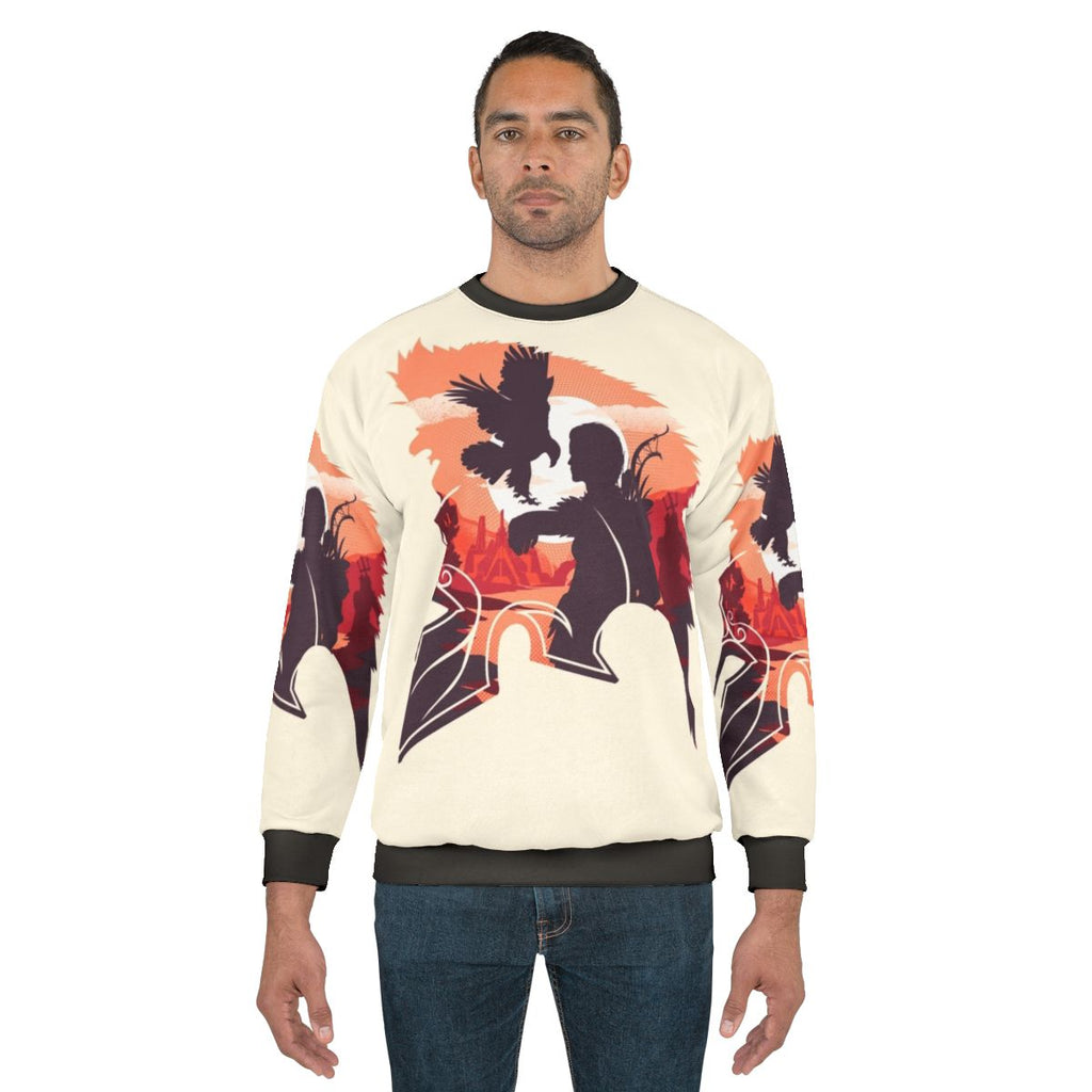 Eagle Bearer Warrior Sweatshirt - Assassin's Creed Themed Gaming Merchandise