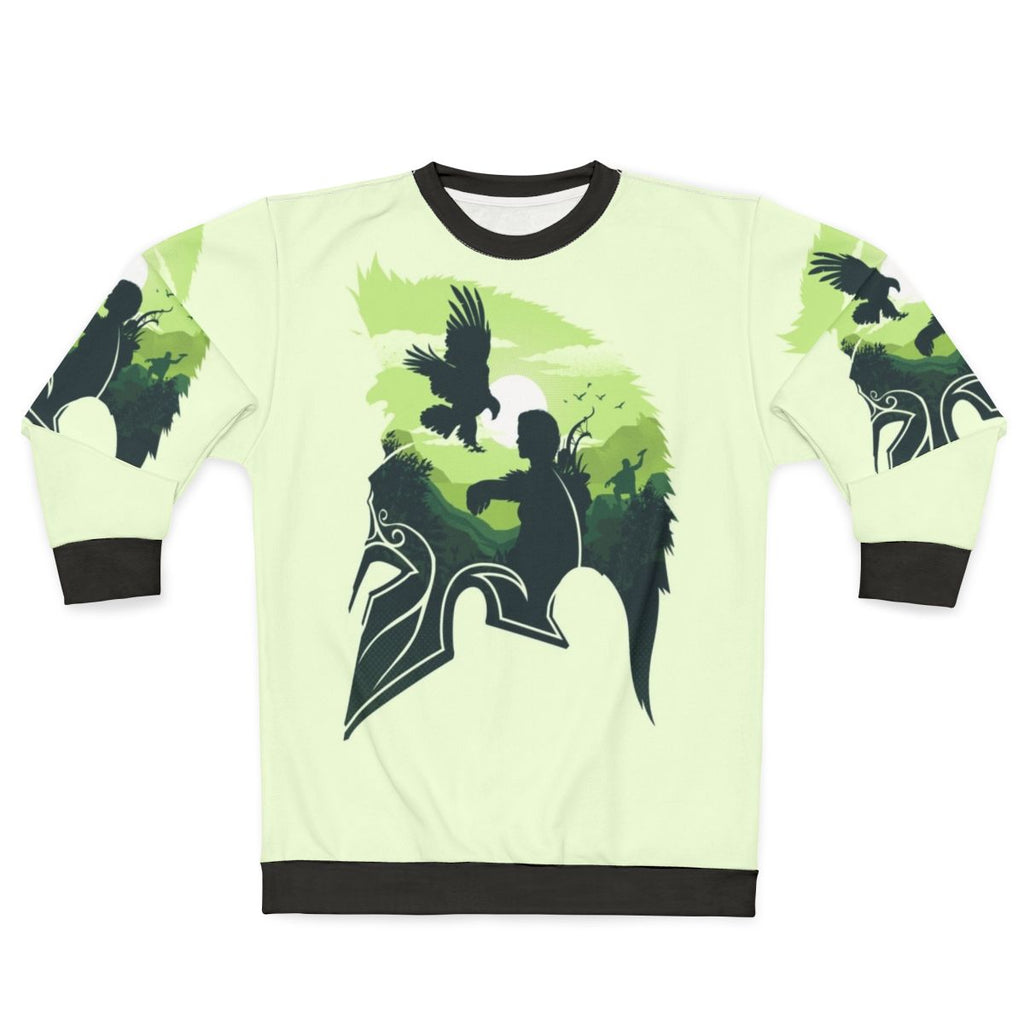 Eagle Bearer Warrior V2 Sweatshirt featuring Kassandra from Assassin's Creed Odyssey