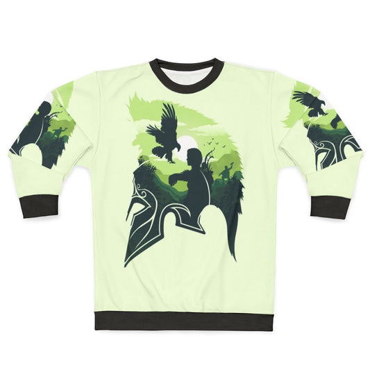 Eagle Bearer Warrior V2 Sweatshirt featuring Kassandra from Assassin's Creed Odyssey