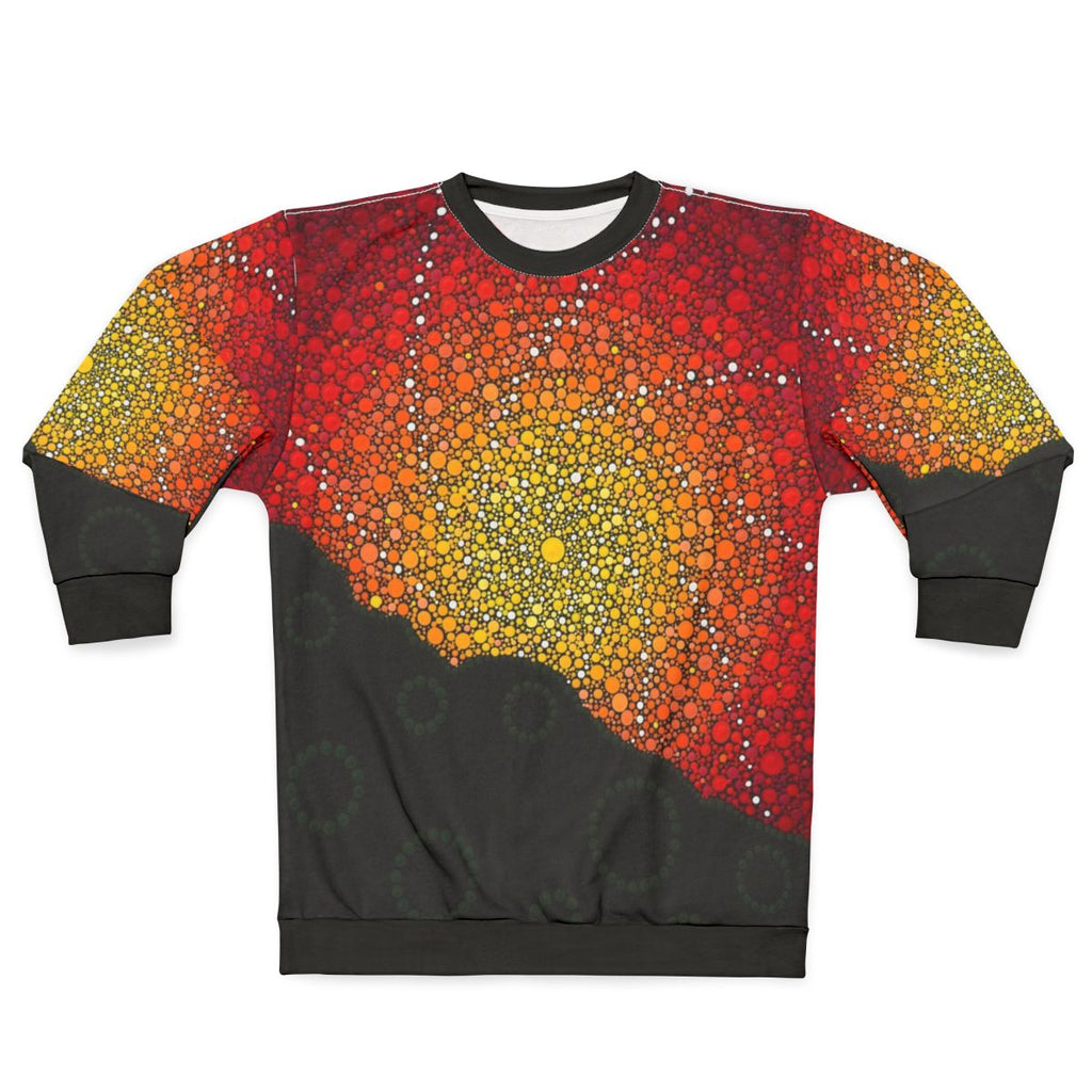Wollumbin Dreaming Aboriginal Culture Sweatshirt