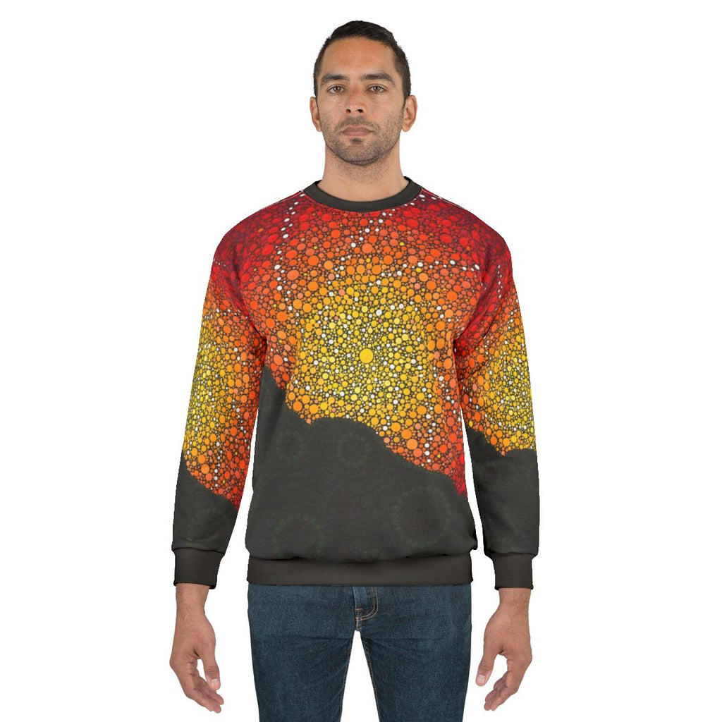 Wollumbin Dreaming Aboriginal Culture Sweatshirt