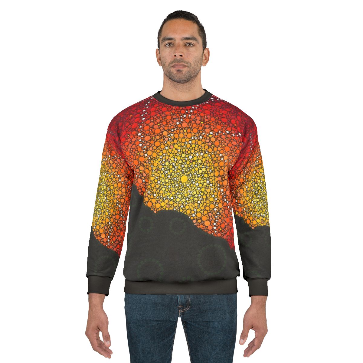 Wollumbin Dreaming Aboriginal Culture Sweatshirt