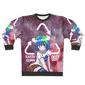 Kawaii "Earth Chan" anime-inspired sustainable sweatshirt