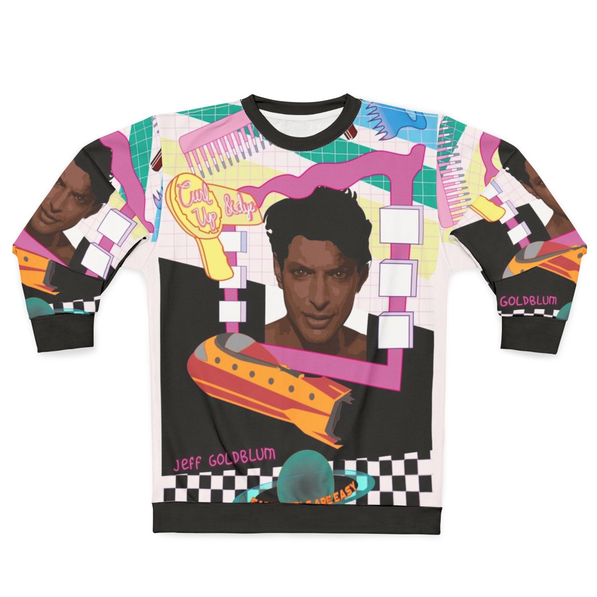 Retro 80s 'Earth Girls Are Easy' Jeff Goldblum Sweatshirt