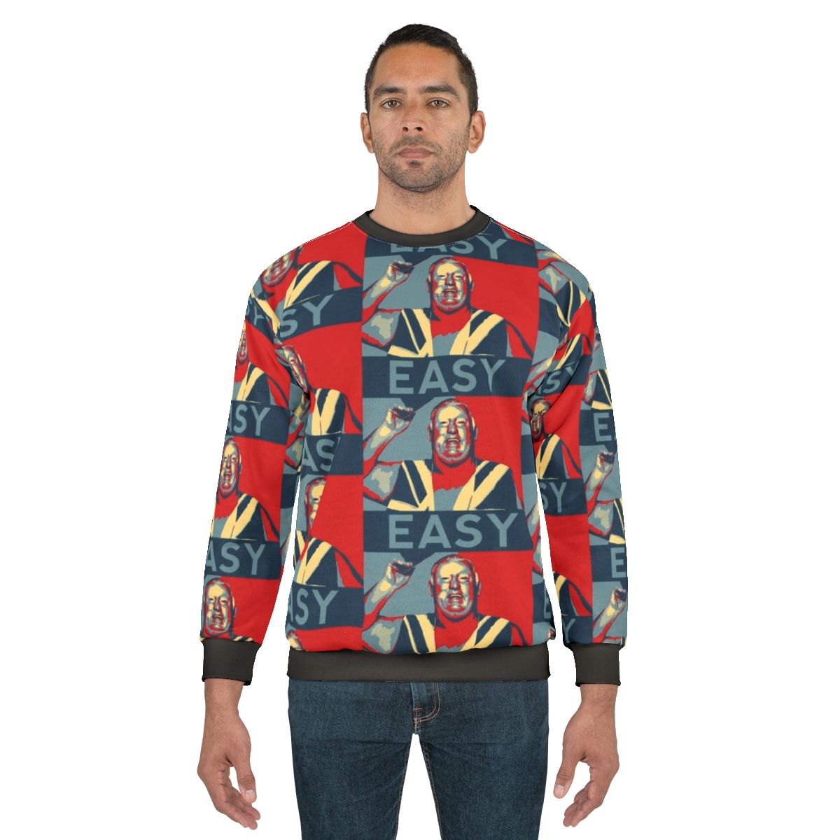 Easy vintage wrestling sweatshirt