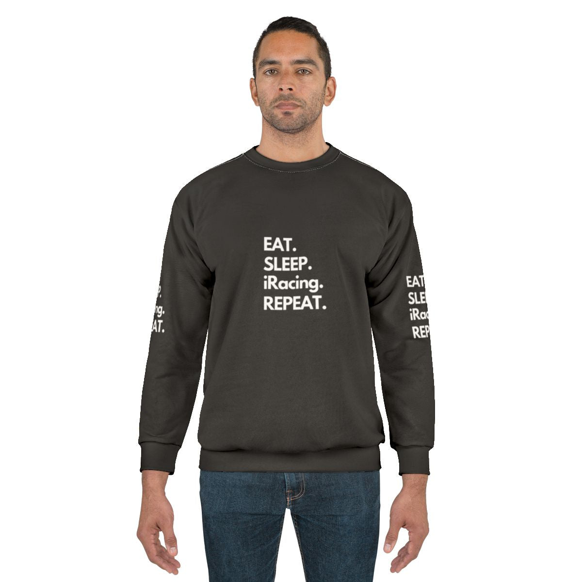 Iracing eat sleep repeat gaming sweatshirt