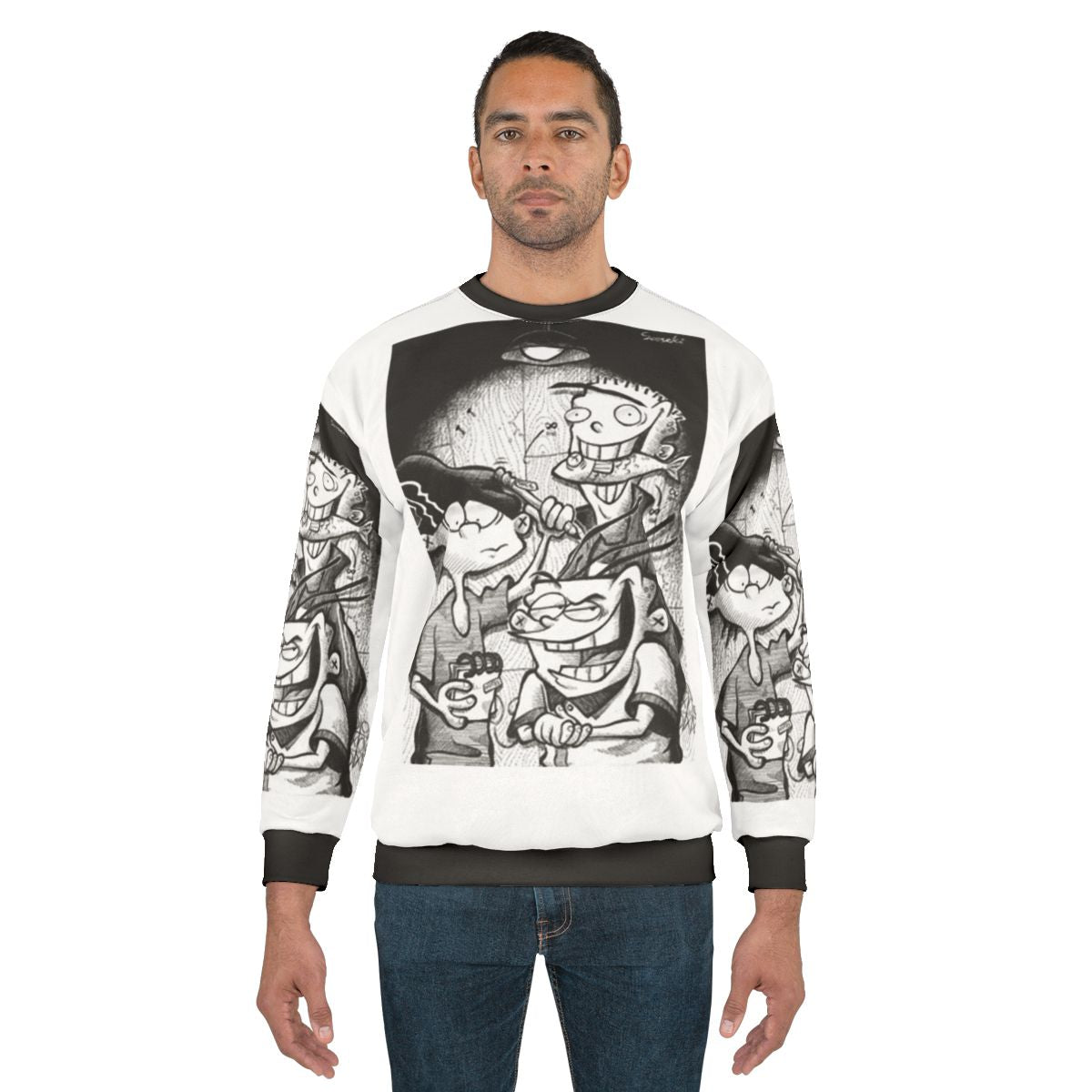 Ed Edd and Eddy 90s cartoon network sweatshirt