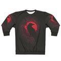 Edda Sweatshirt with Nordic Mythology Inspired Tribal Design