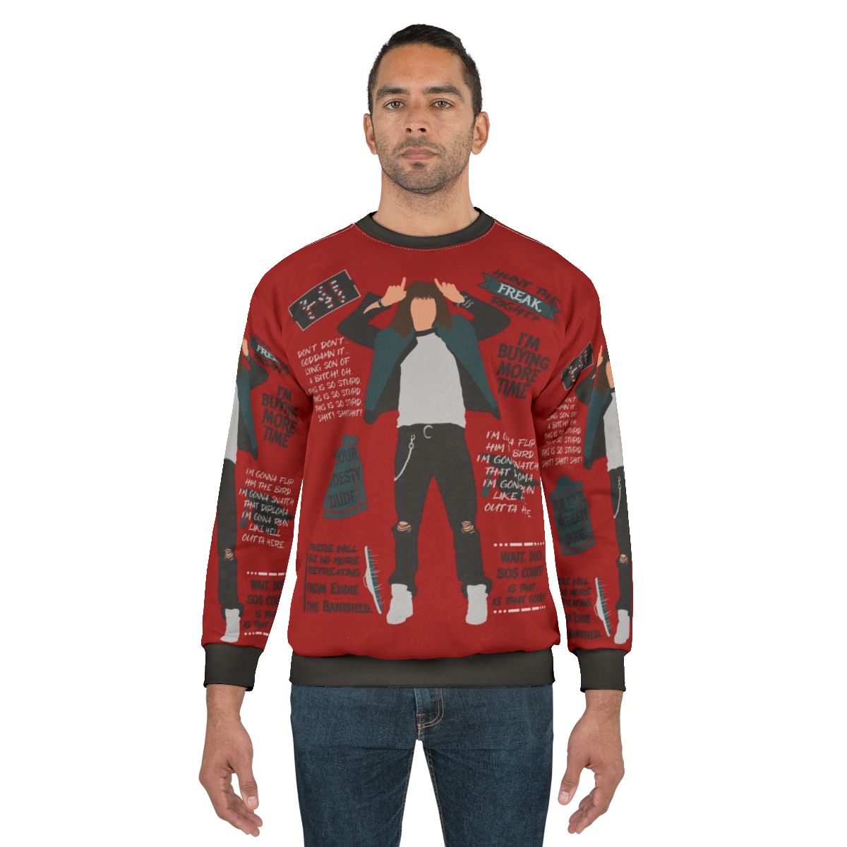 Eddie Munson Quotes Stranger Things Season 4 Sweatshirt