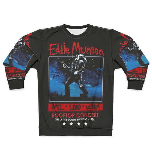 Eddie Munson Stranger Things Rooftop Concert Sweatshirt