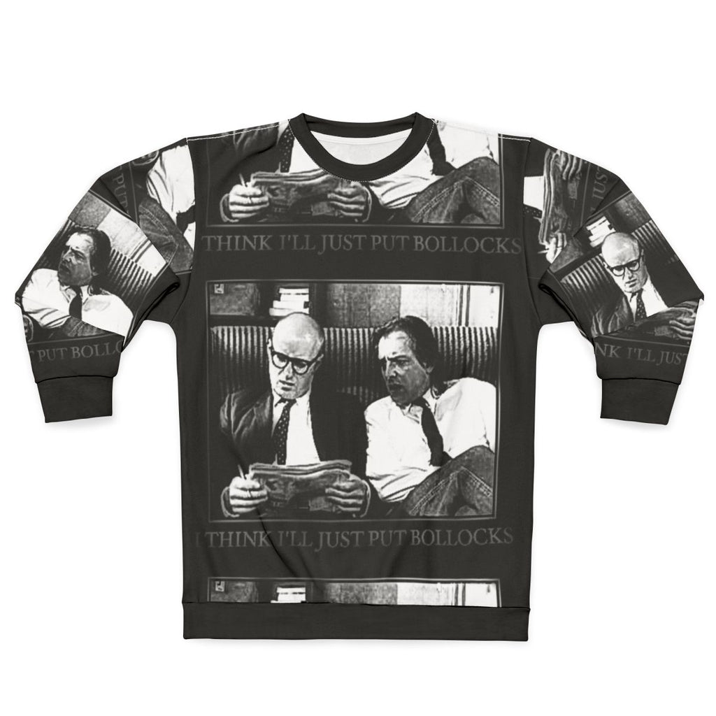 Eddie Richie Bottom Bollocks Sweatshirt - British Comedy Classic