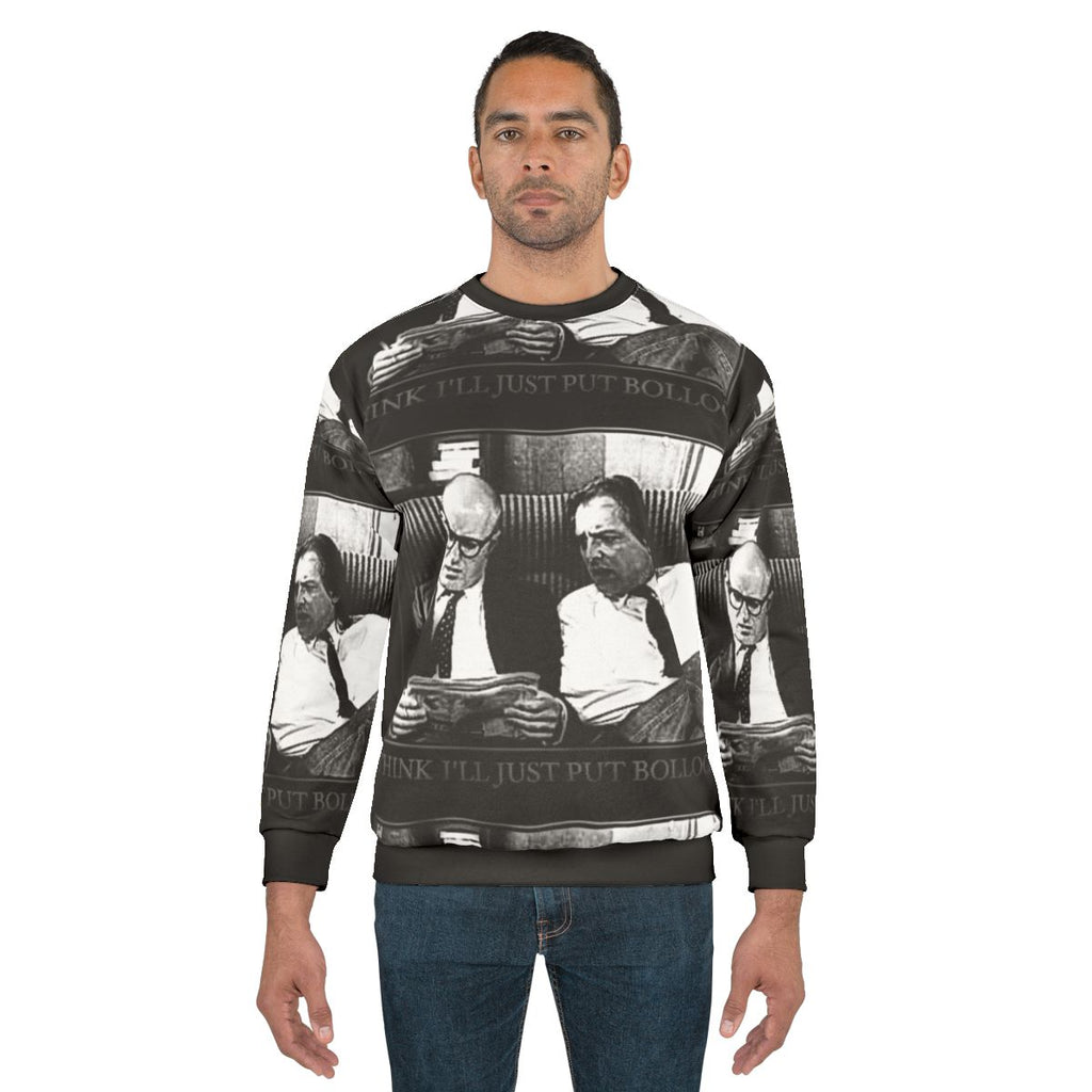 Eddie Richie Bottom Bollocks Sweatshirt - British Comedy Classic