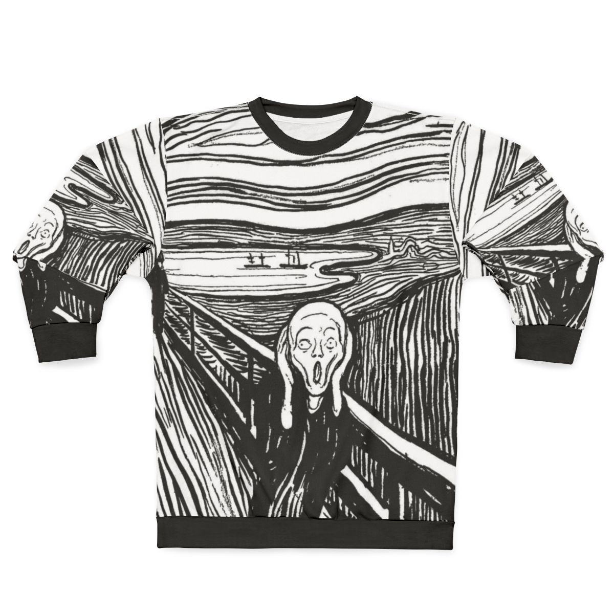 Edvard Munch 'The Scream' Expressionist Art Sweatshirt