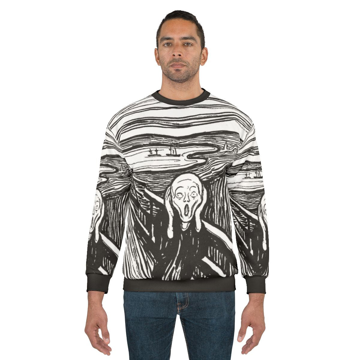 Edvard Munch 'The Scream' Expressionist Art Sweatshirt