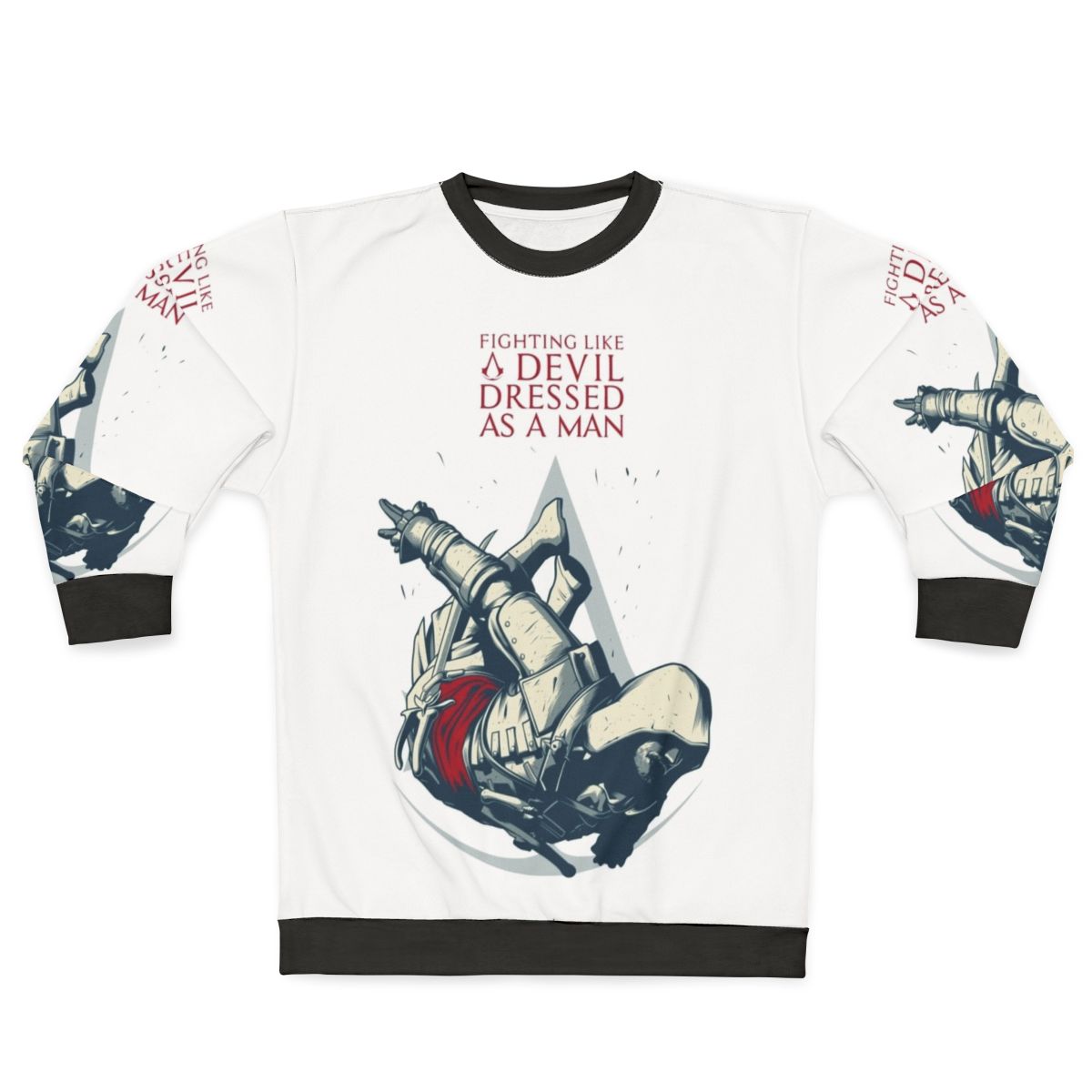 Edward Kenway Assassin's Creed leap of faith gaming sweatshirt