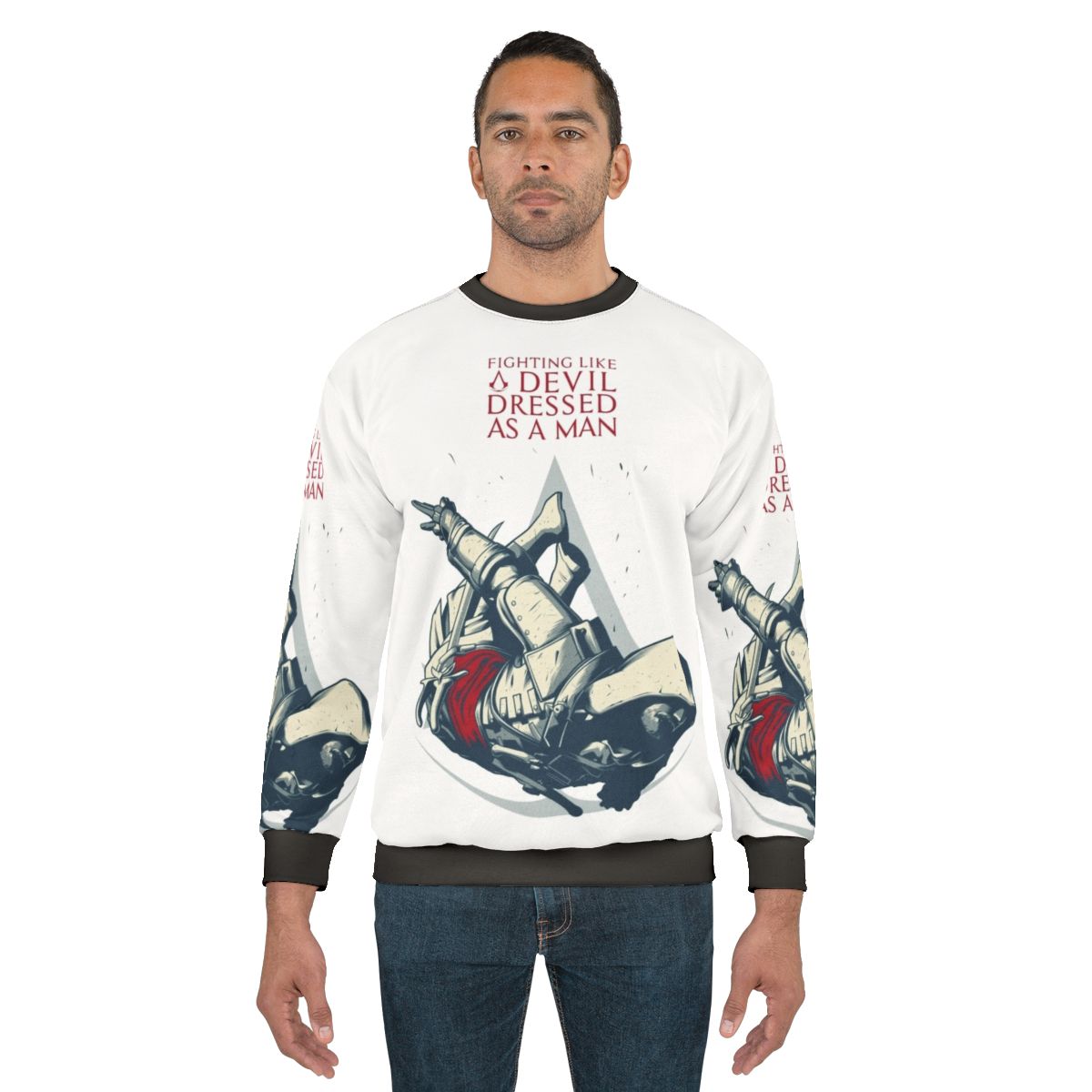 Edward Kenway Assassin's Creed leap of faith gaming sweatshirt