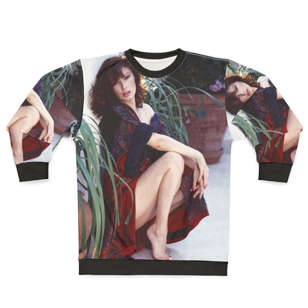 Edwige Fenech Sweatshirt - Vintage Celebrity Fashion
