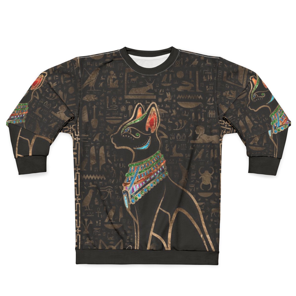 Bastet Egyptian Cat Goddess Sweatshirt