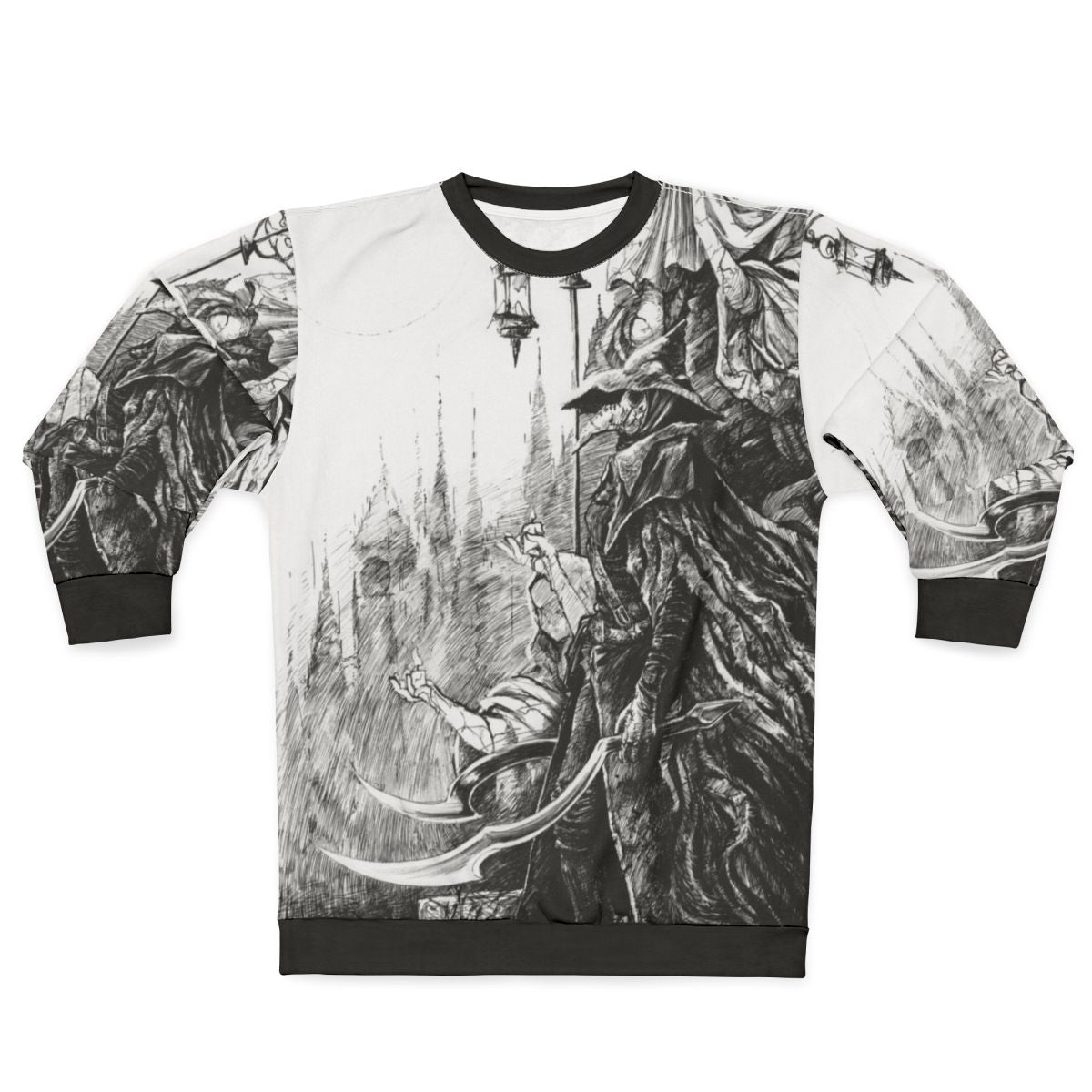 Bloodborne Eileen the Crow Plague Doctor Sweatshirt