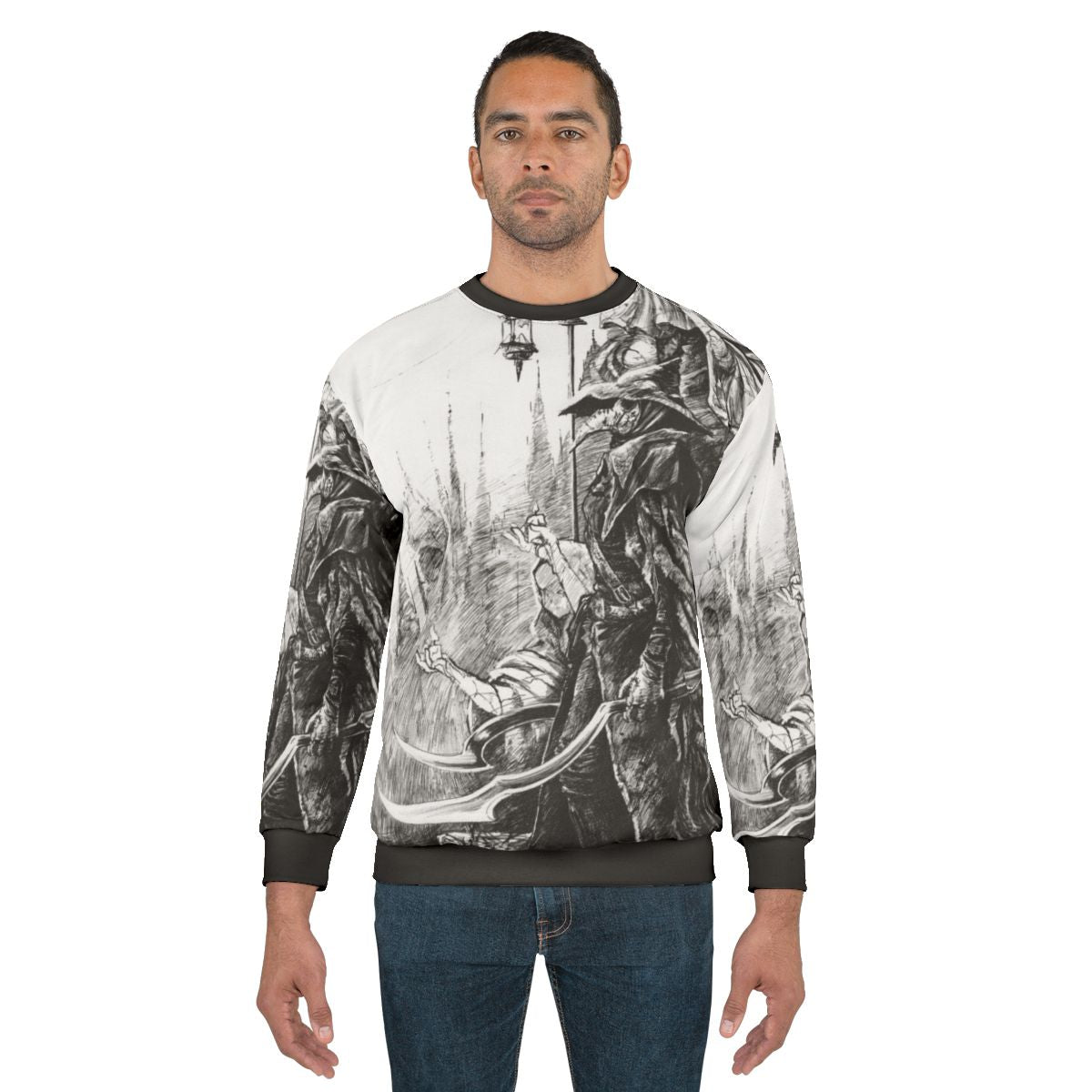 Bloodborne Eileen the Crow Plague Doctor Sweatshirt