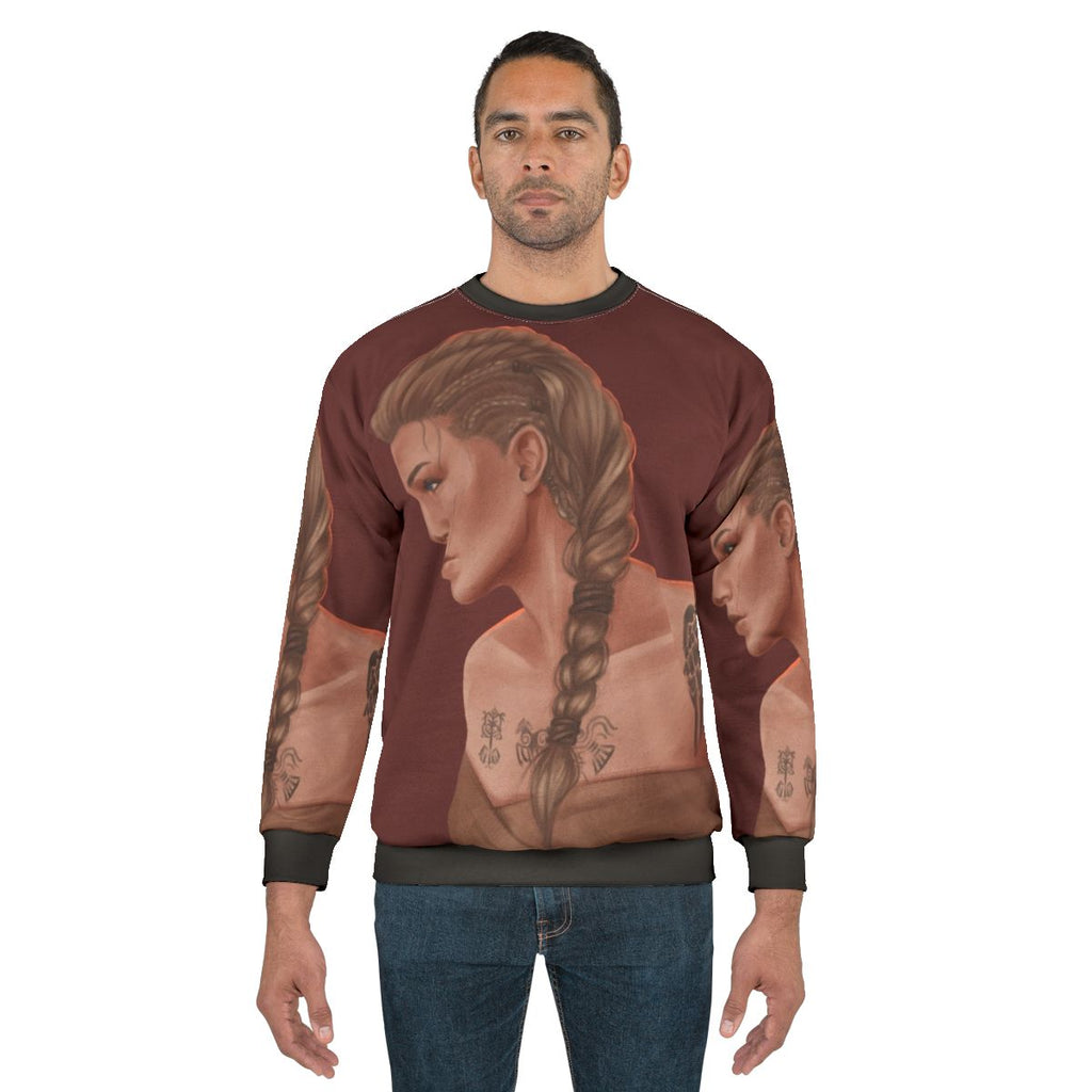 Eivor Sweatshirt - Viking Inspired Gaming Apparel