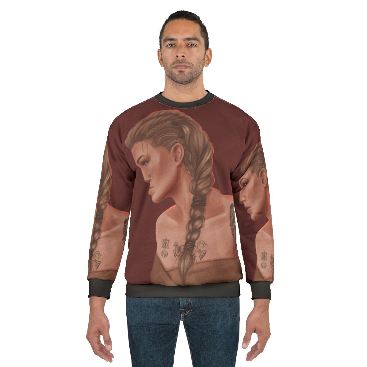 Eivor Sweatshirt - Viking Inspired Gaming Apparel