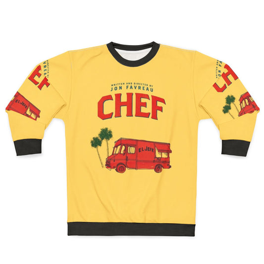El Jefe Food Truck Sweatshirt featuring chef, food truck, comedy, and drama elements