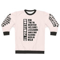 El Profesor' Black Text Premium Sweatshirt from Money Heist