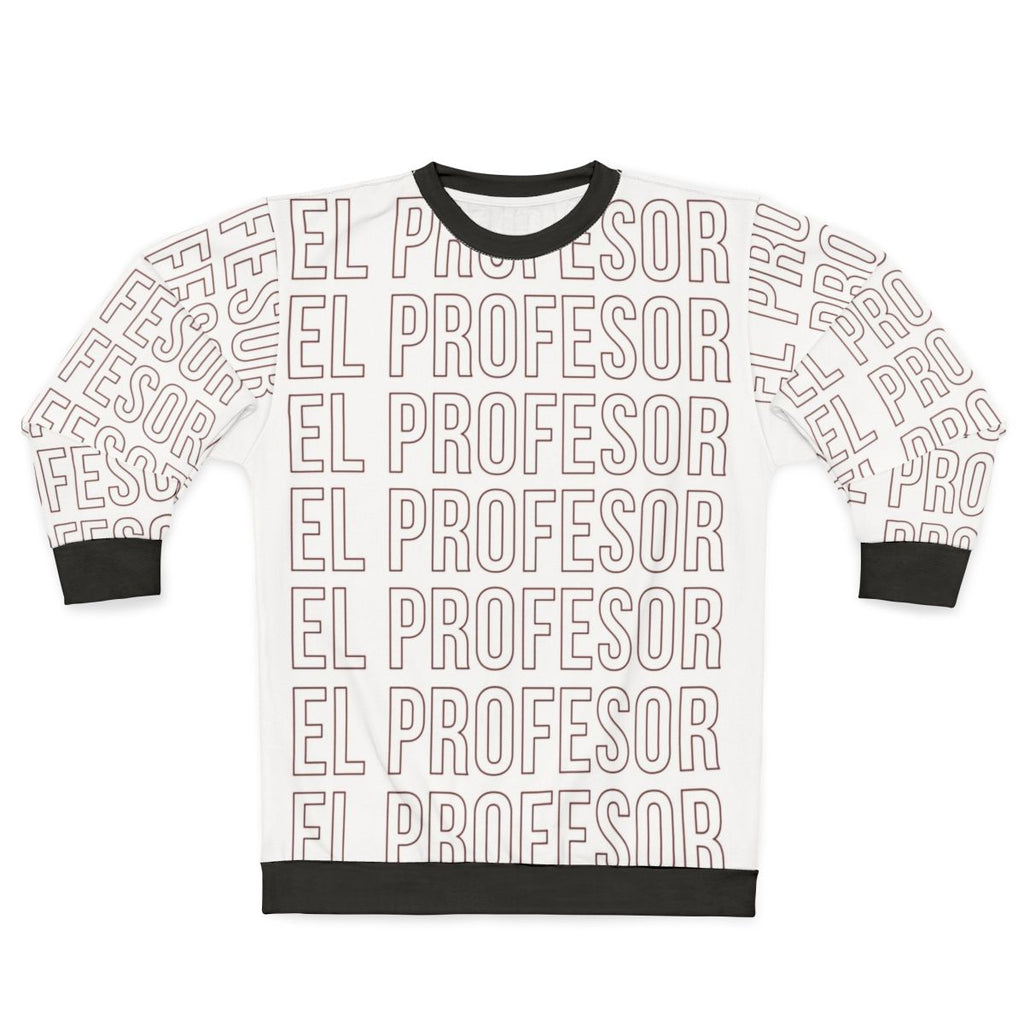 Money Heist "El Profesor" Themed Sweatshirt