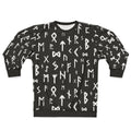 Elder Futhark Runes Viking Runic Alphabet Sweatshirt