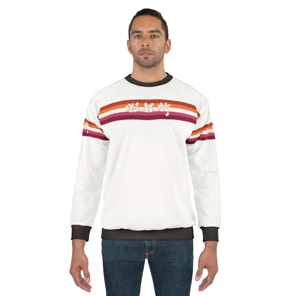 Lesbian Pride Flag Sweatshirt
