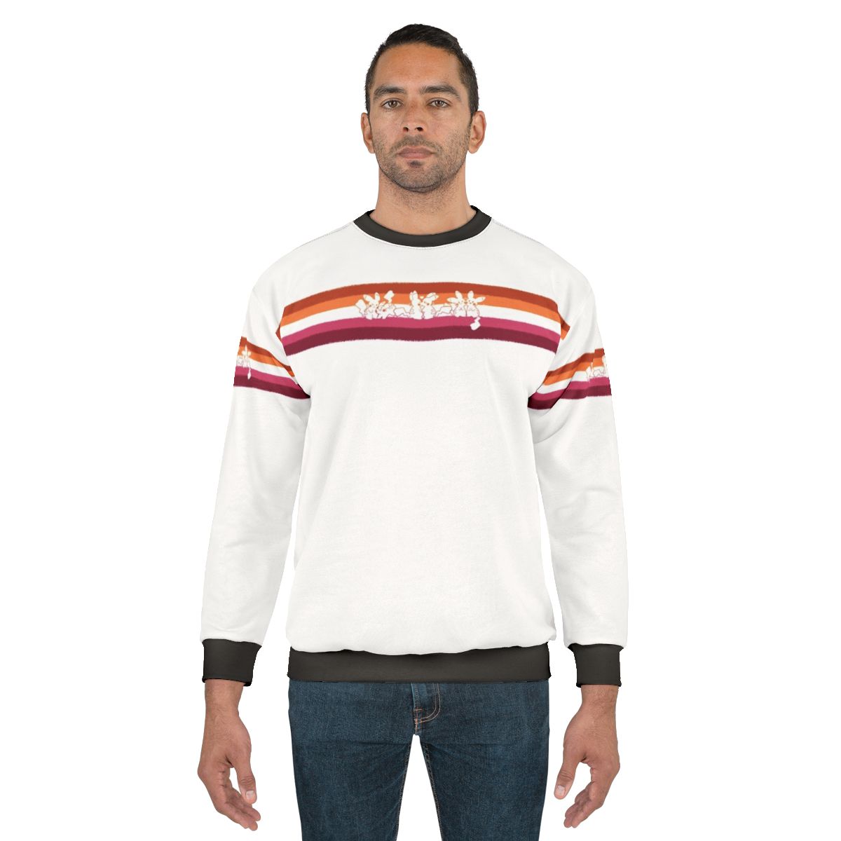 Lesbian Pride Flag Sweatshirt