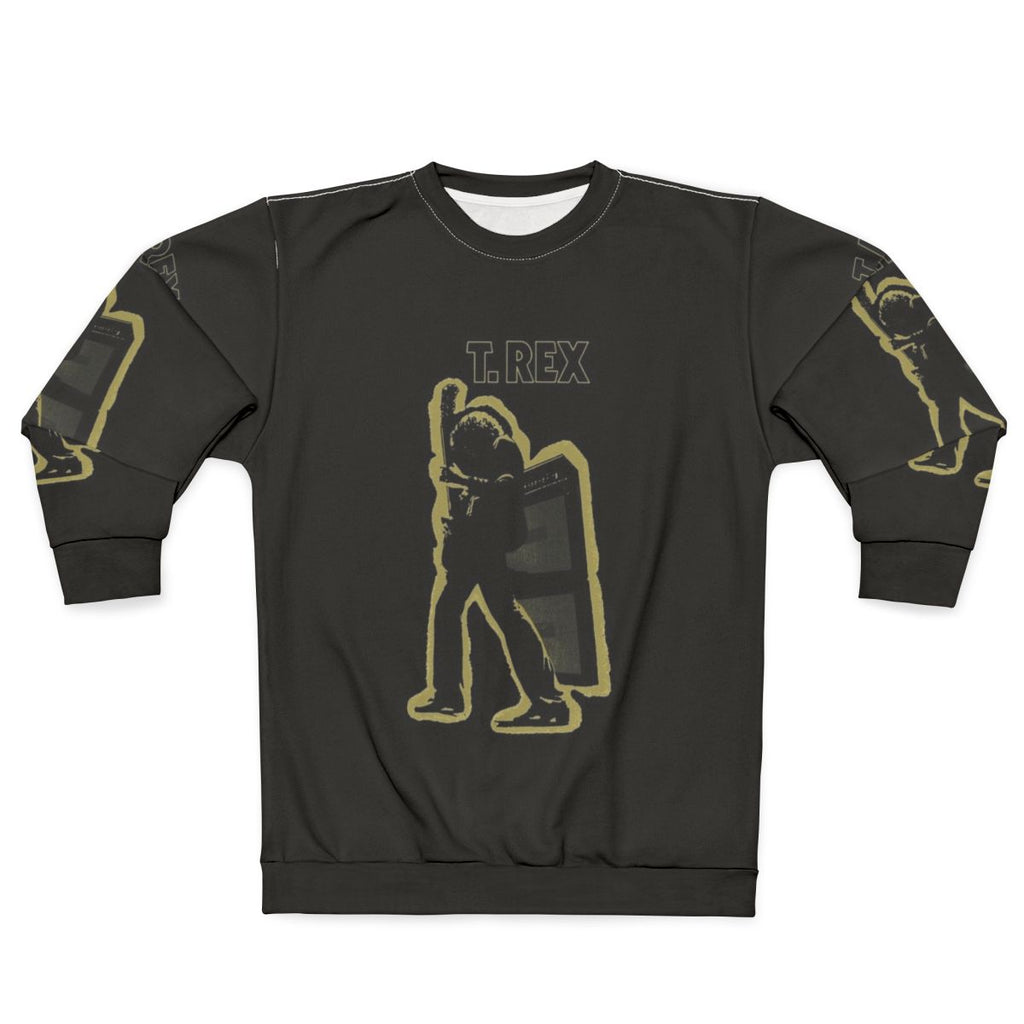 Electric Warrior sweatshirt featuring classic T Rex band logo and imagery