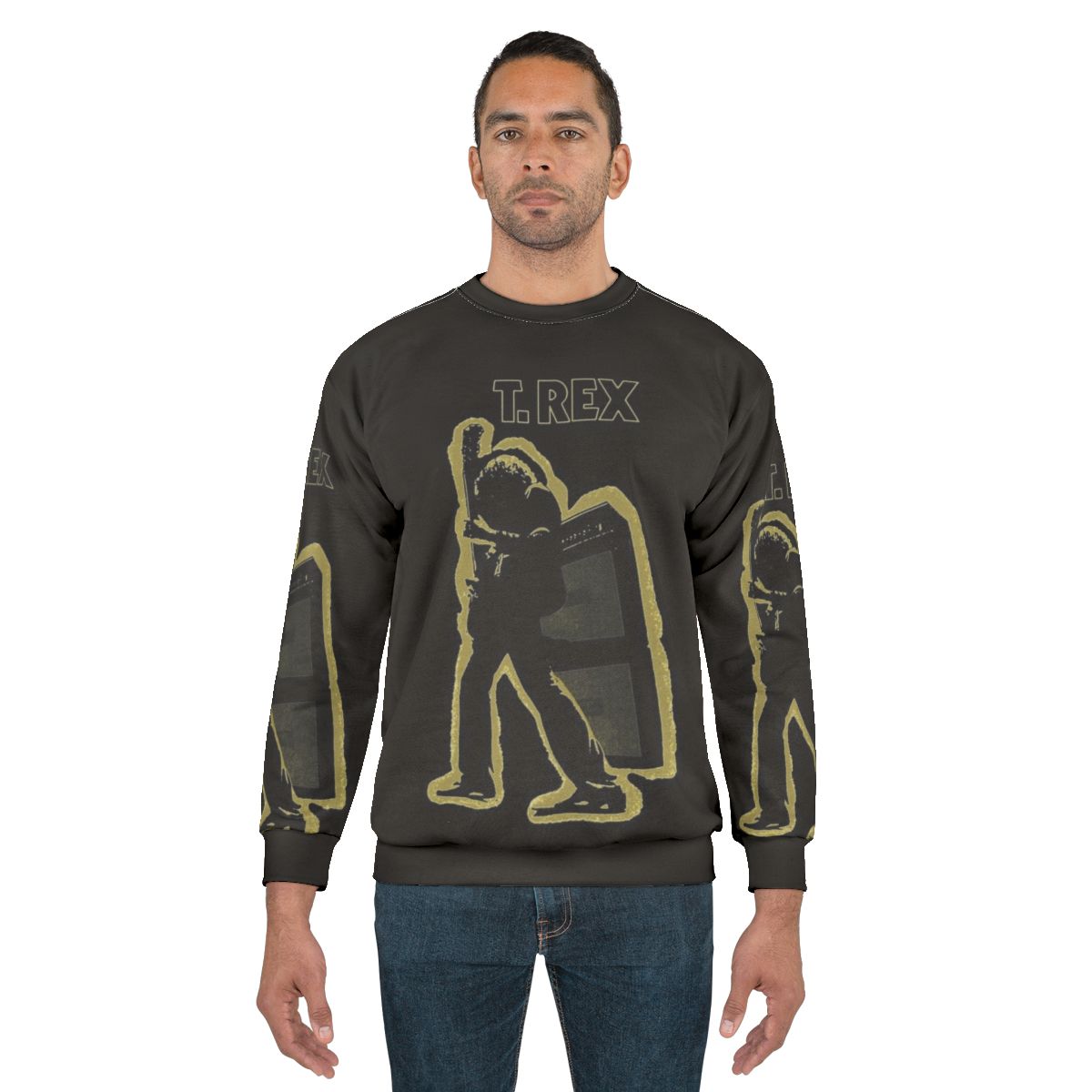 Electric Warrior Sweatshirt featuring the Tyrannosaurus Rex band logo