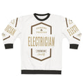 Electrician Sweatshirt with Electrical Worker Design