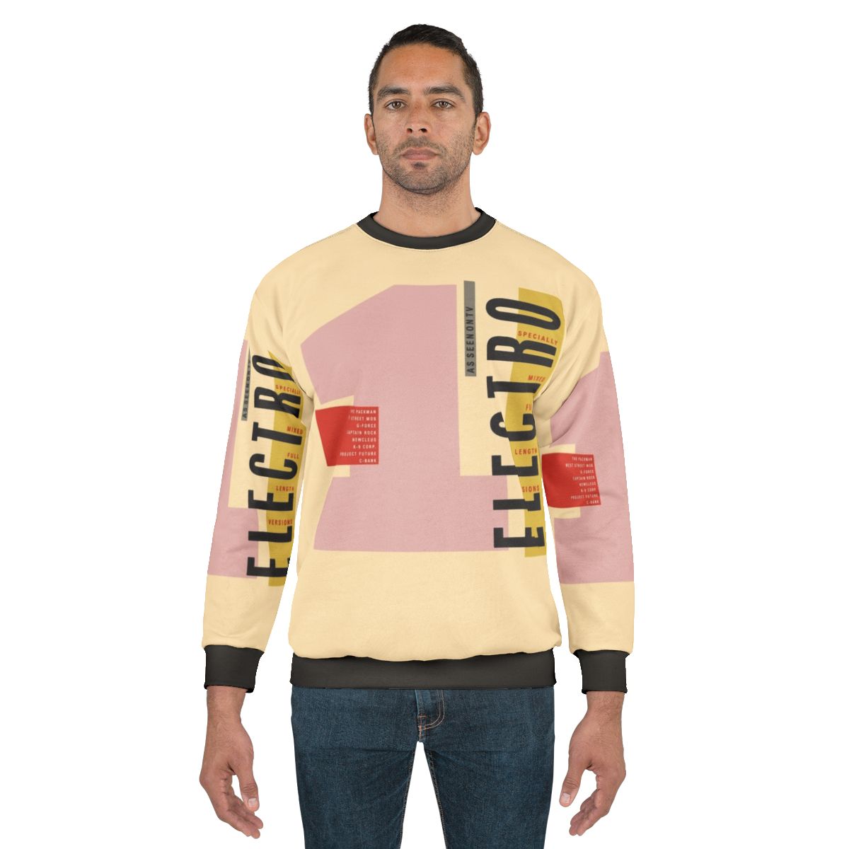 Old school hip hop electro sweatshirt