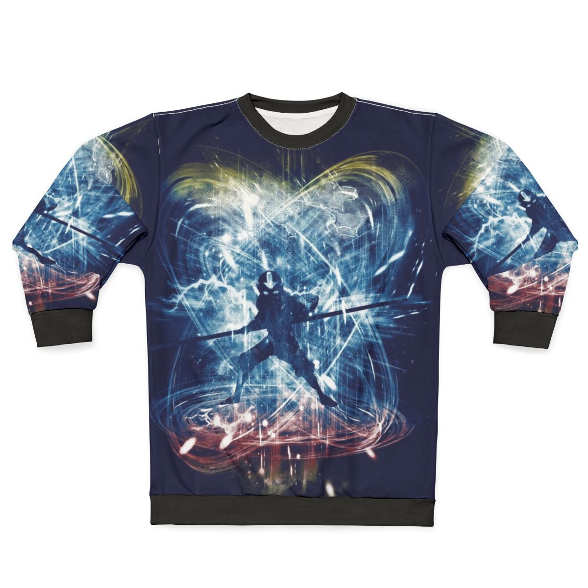 Elemental Storm Sweatshirt featuring an Avatar: The Last Airbender inspired design