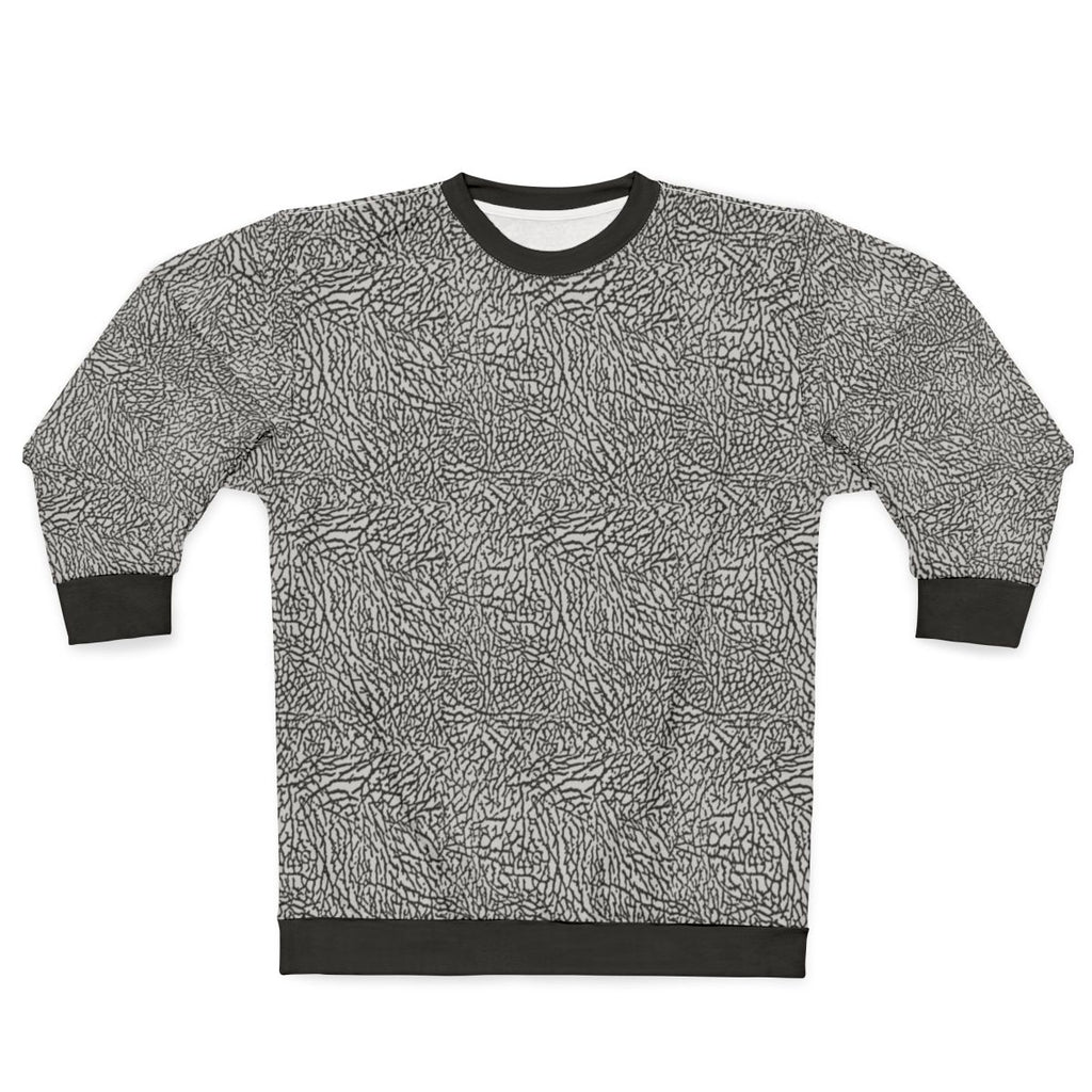 Elephant Print Sweatshirt