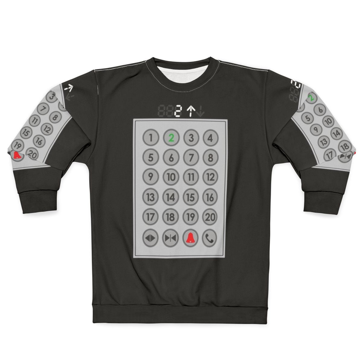 Elevator Mechanic Number Pad Sweatshirt