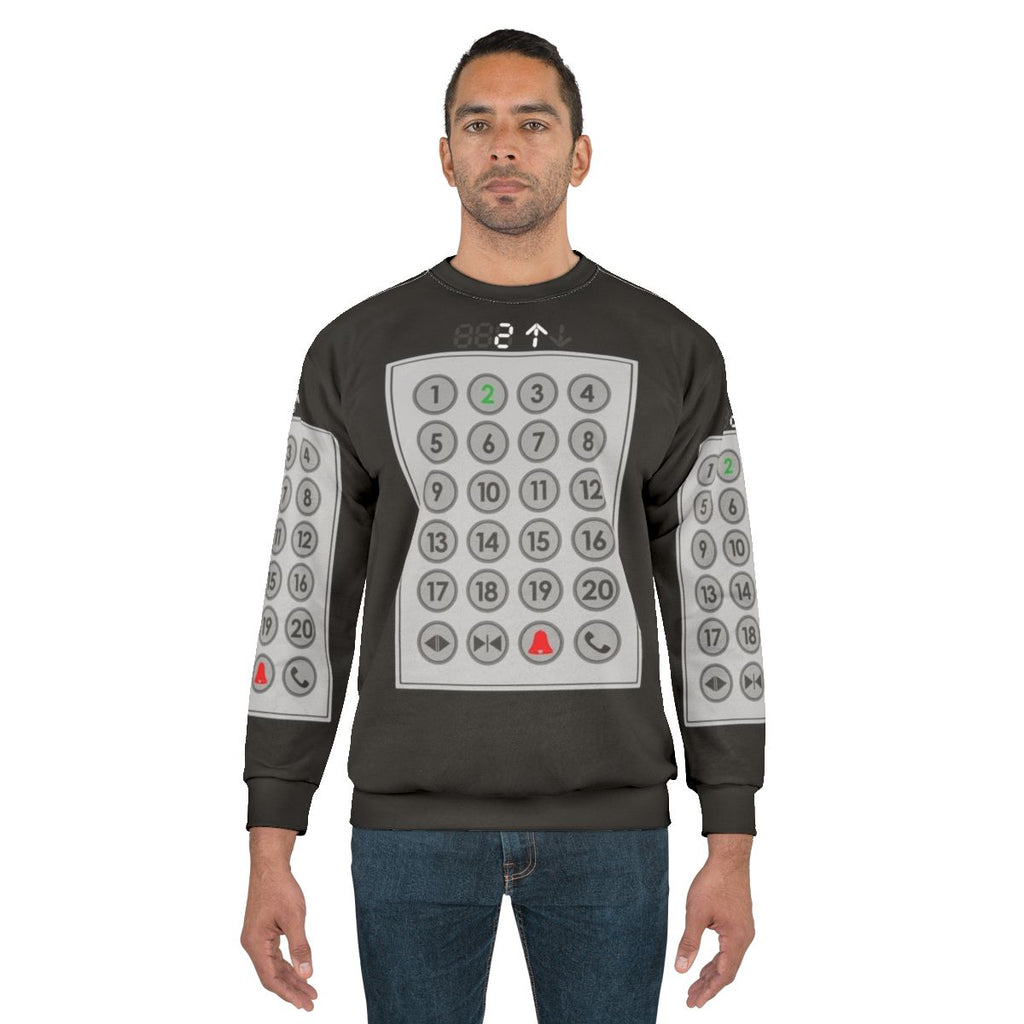 Elevator Mechanic Number Pad Sweatshirt